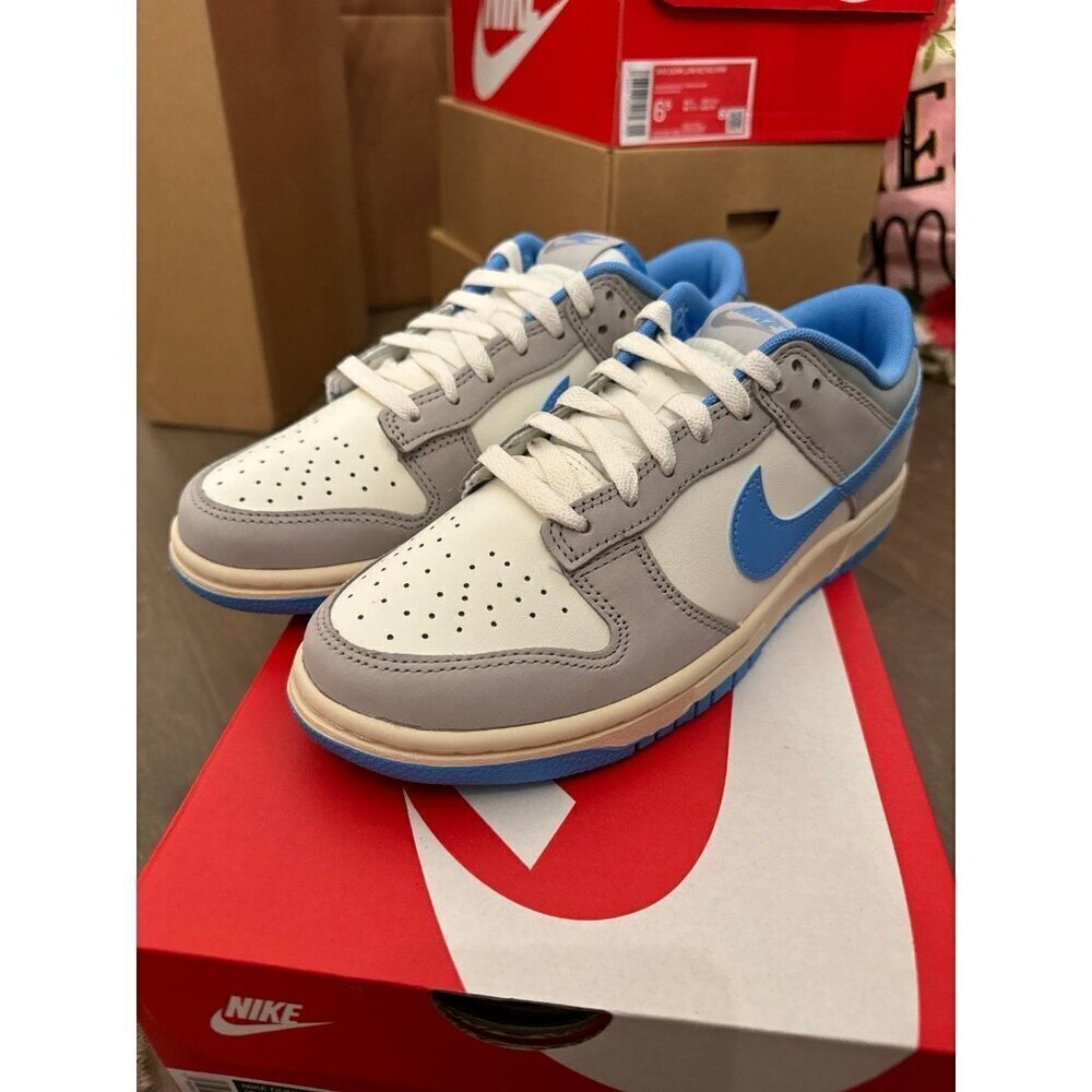Nike dunk low sail / university blue 8W 6.5M - Picture 3 of 10